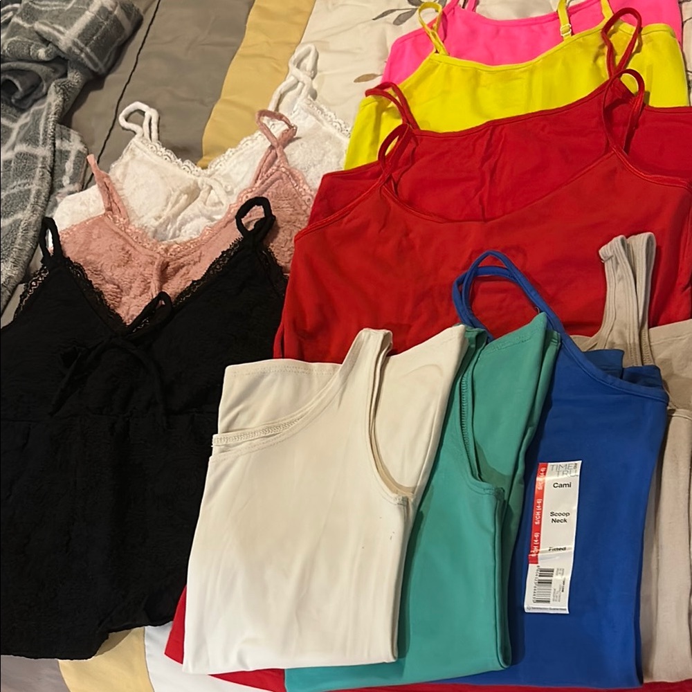 Junior small tank Tops- selling as lot of 10pcs